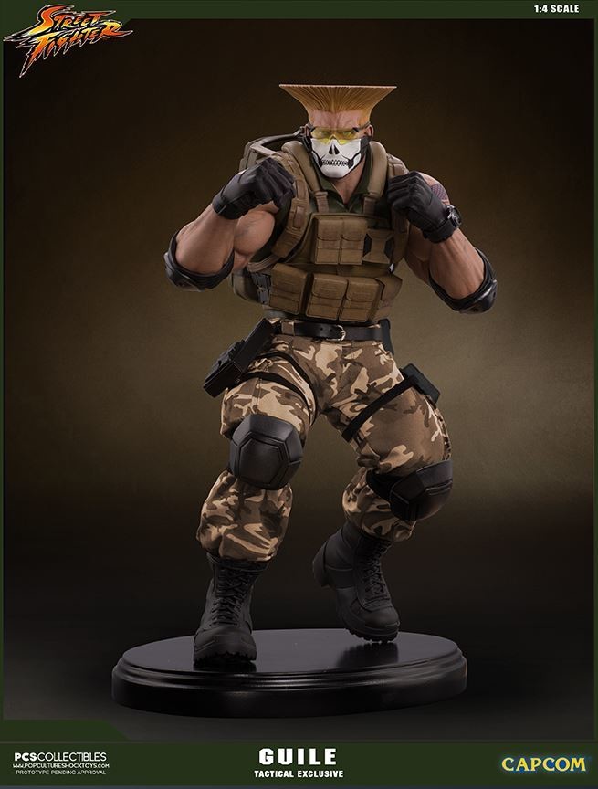 Street Fighter V - Guile - Mixed Media - 1/4 - PCS Exclusive, Tactical (Premium Collectibles Studio) photo 30