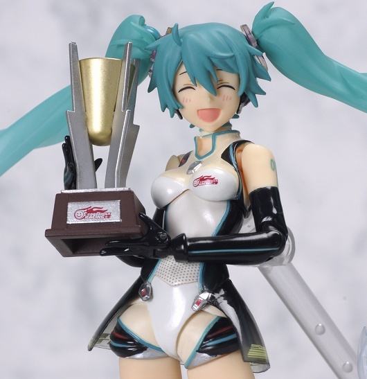 Good Smile Racing - Vocaloid - Hatsune Miku - Figma (#SP-036) - Racing 2011 (Good Smile Company) photo 5