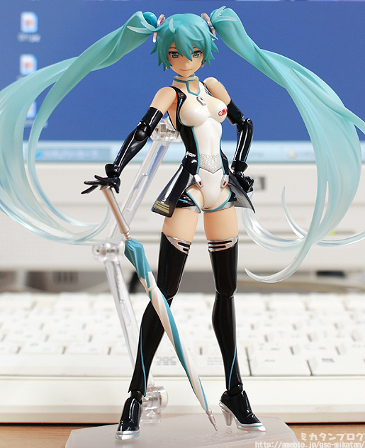 Good Smile Racing - Vocaloid - Hatsune Miku - Figma (#SP-036) - Racing 2011 (Good Smile Company) photo 6