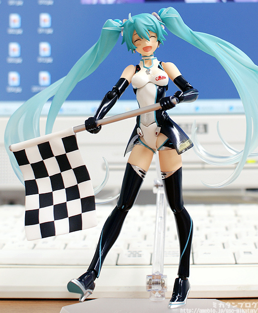 Good Smile Racing - Vocaloid - Hatsune Miku - Figma (#SP-036) - Racing 2011 (Good Smile Company) photo 8