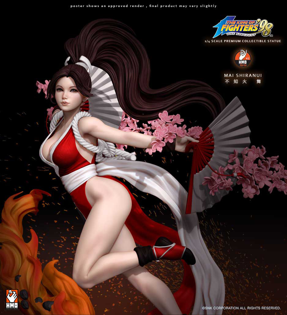 The King of Fighters '98 -Dream Match Never Ends- - Shiranui Mai - Gaming Legends - 1/4 (Hand Made Object) photo 5