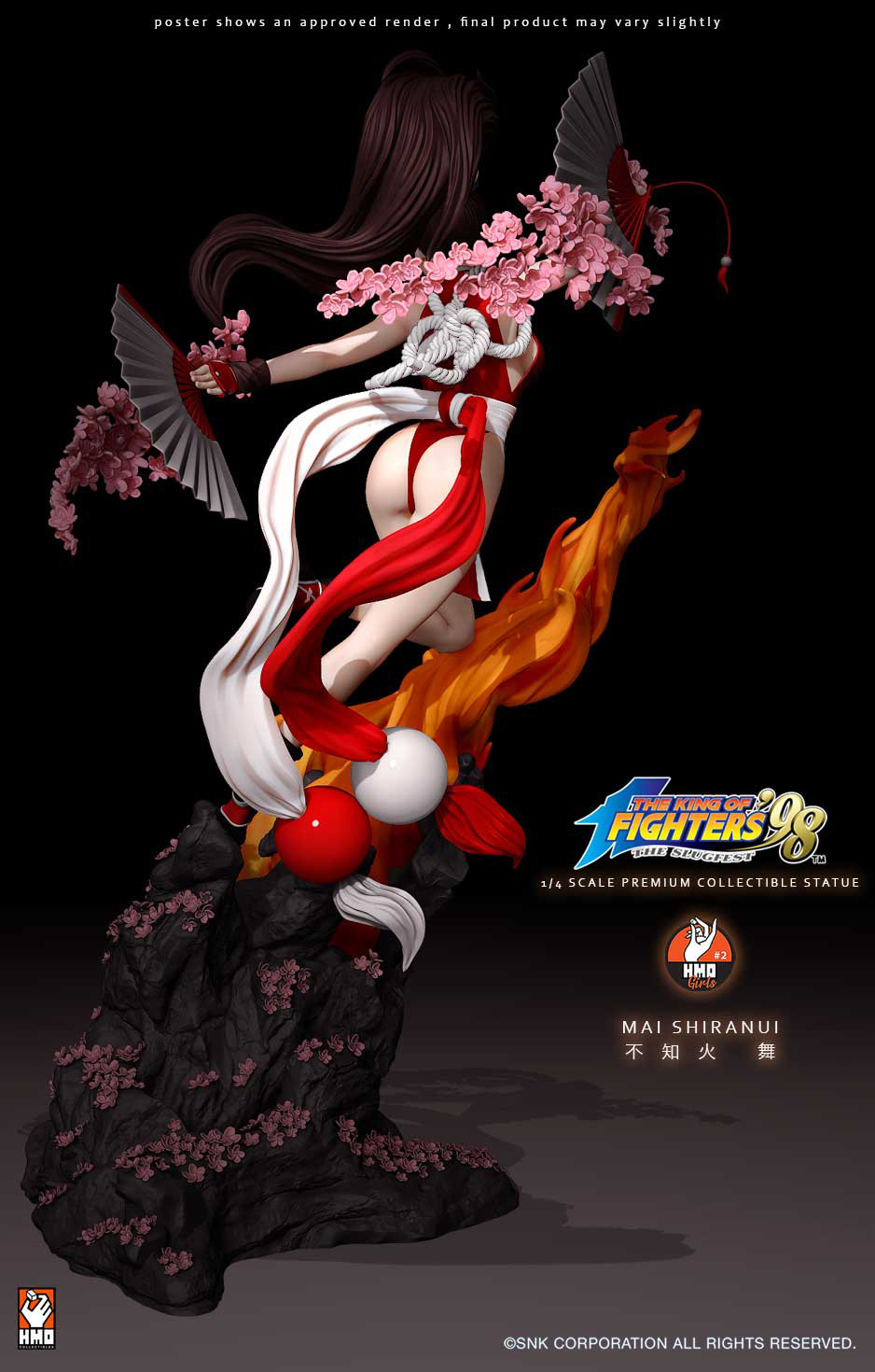 The King of Fighters '98 -Dream Match Never Ends- - Shiranui Mai - Gaming Legends - 1/4 (Hand Made Object) photo 6