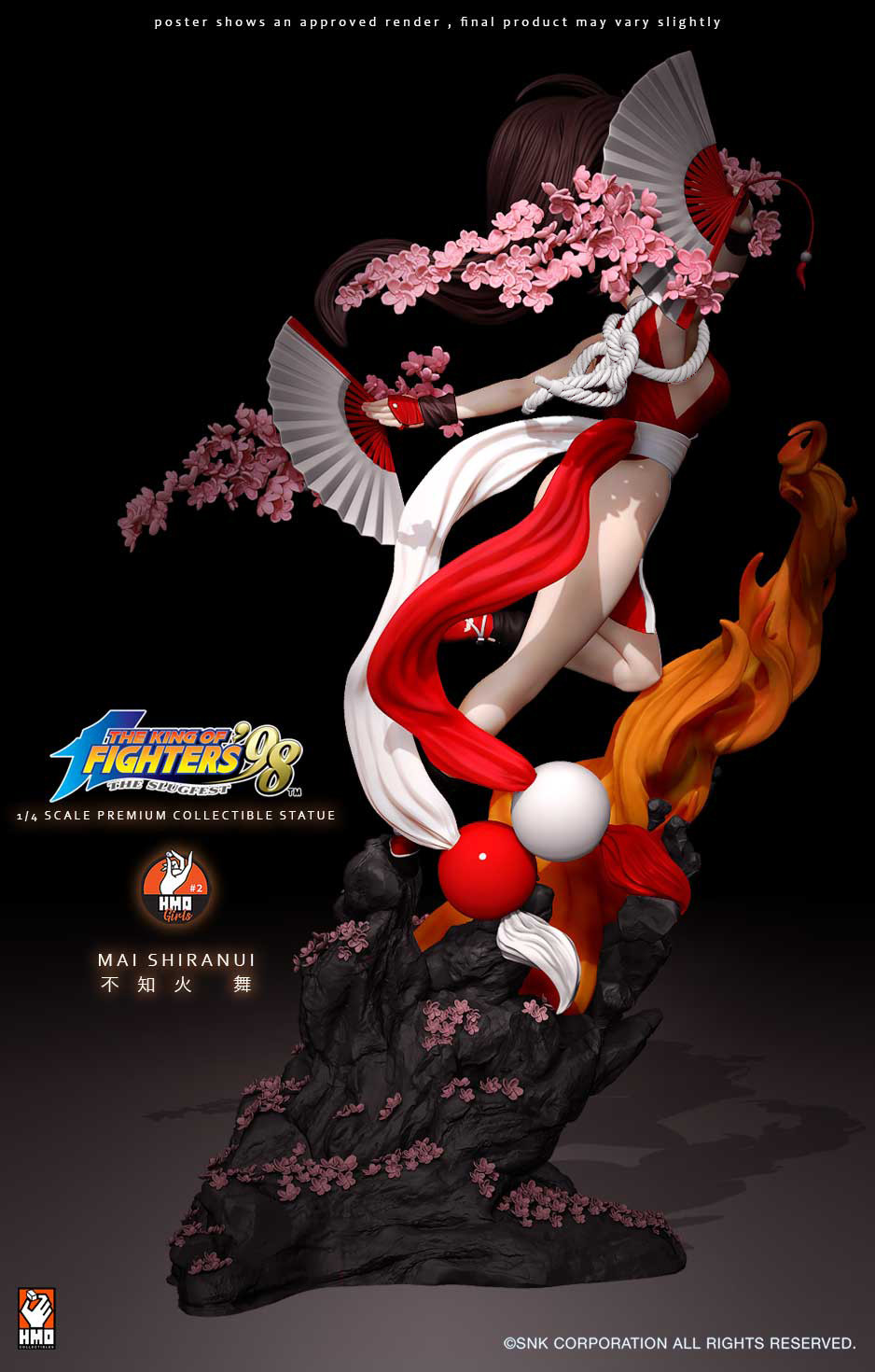 The King of Fighters '98 -Dream Match Never Ends- - Shiranui Mai - Gaming Legends - 1/4 (Hand Made Object) photo 25