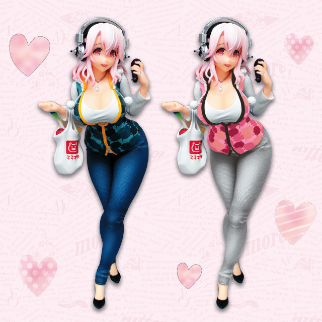 SoniComi (Super Sonico) - Sonico - Anniversary, Pink (FuRyu)