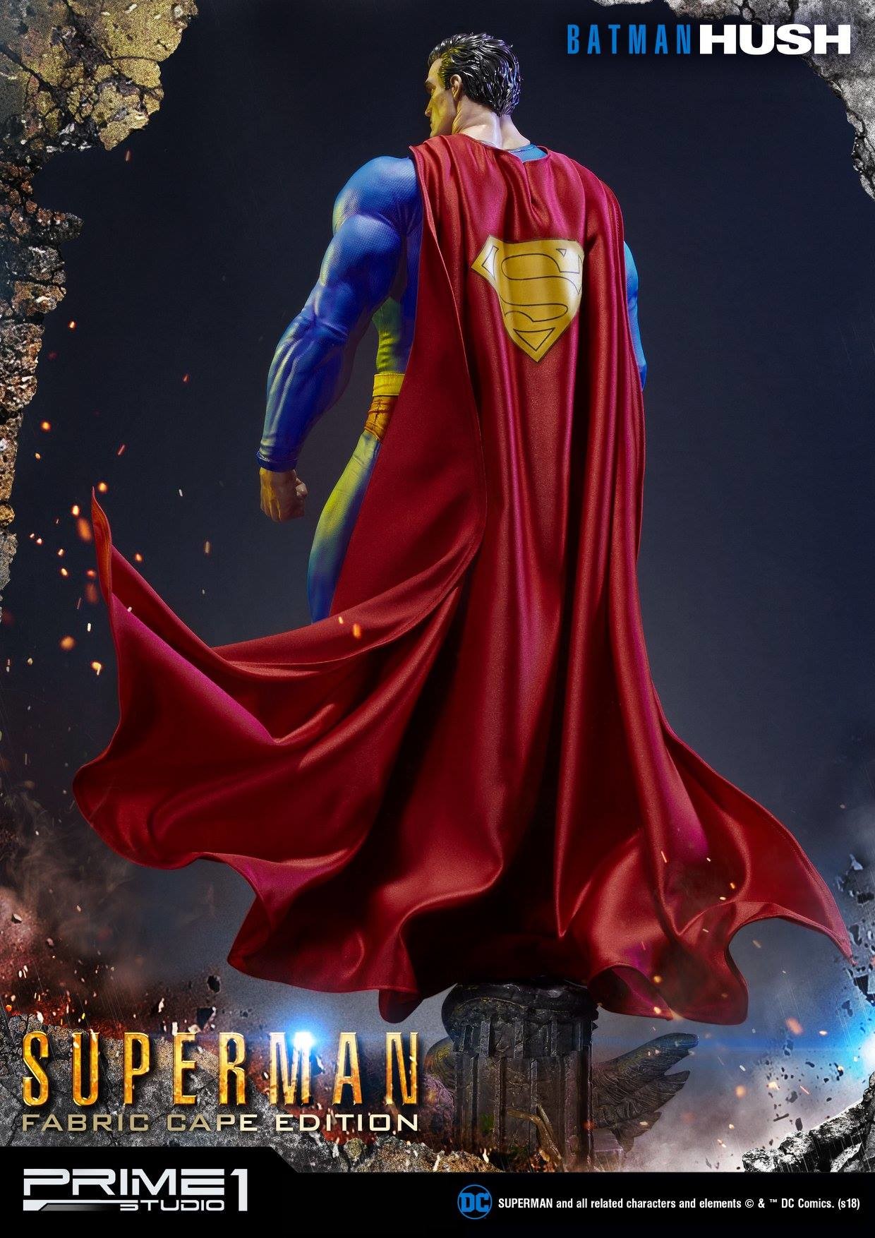 Batman: Hush - Superman - Museum Masterline Series  (MMDCBH-02F) - 1/3 - Fabric Cape Edition (Prime 1 Studio) photo 2