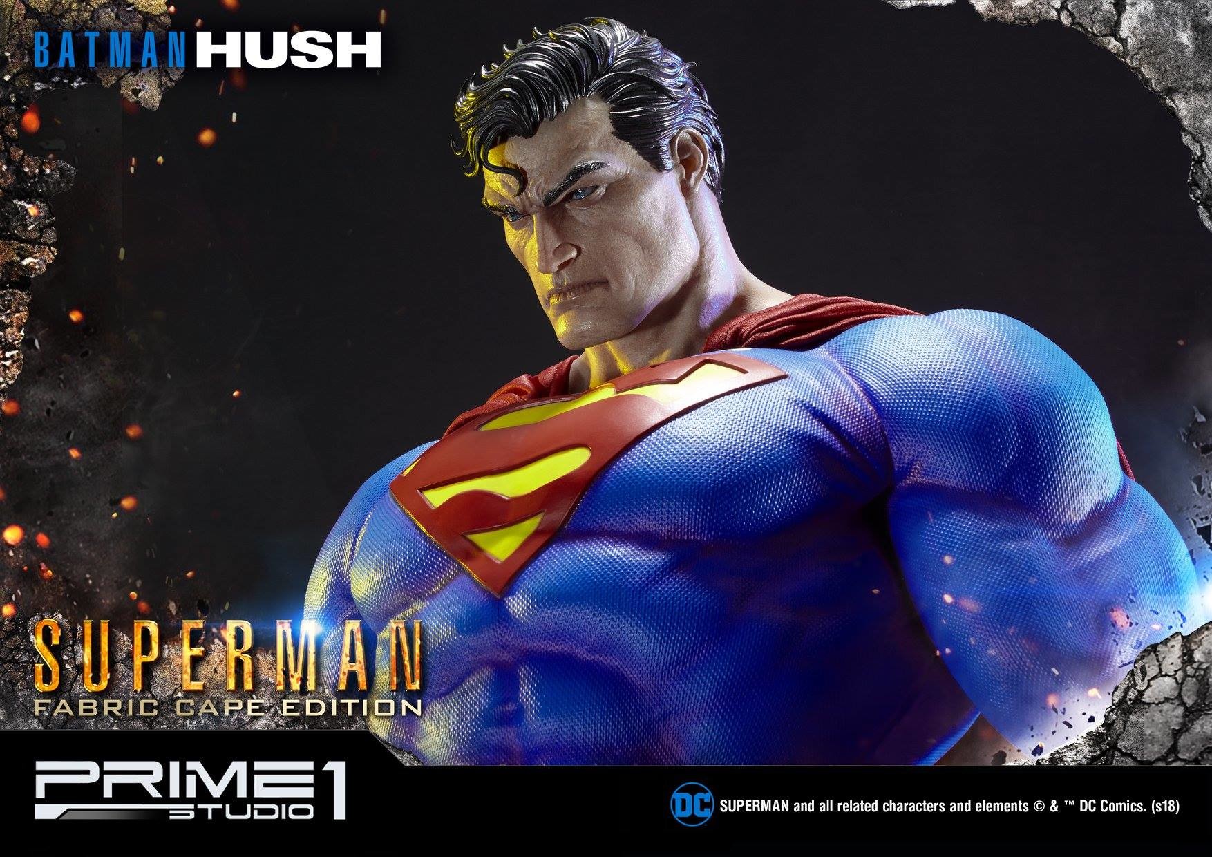 Batman: Hush - Superman - Museum Masterline Series  (MMDCBH-02F) - 1/3 - Fabric Cape Edition (Prime 1 Studio) photo 3
