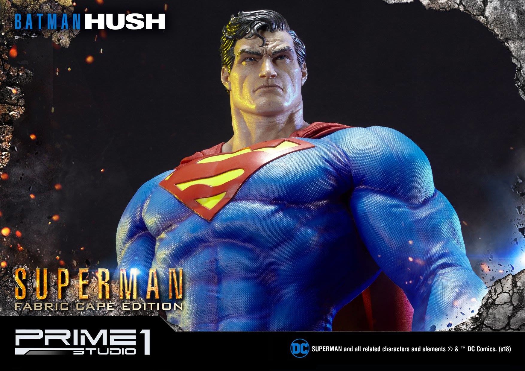 Batman: Hush - Superman - Museum Masterline Series  (MMDCBH-02F) - 1/3 - Fabric Cape Edition (Prime 1 Studio) photo 4