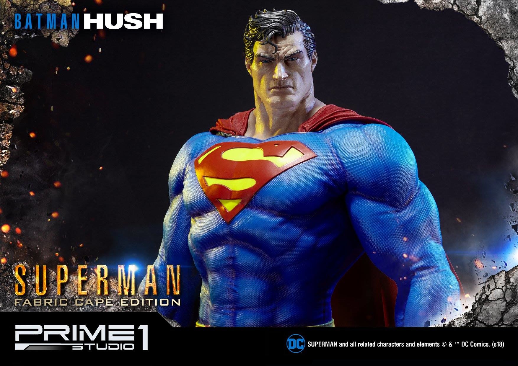 Batman: Hush - Superman - Museum Masterline Series  (MMDCBH-02F) - 1/3 - Fabric Cape Edition (Prime 1 Studio) photo 5