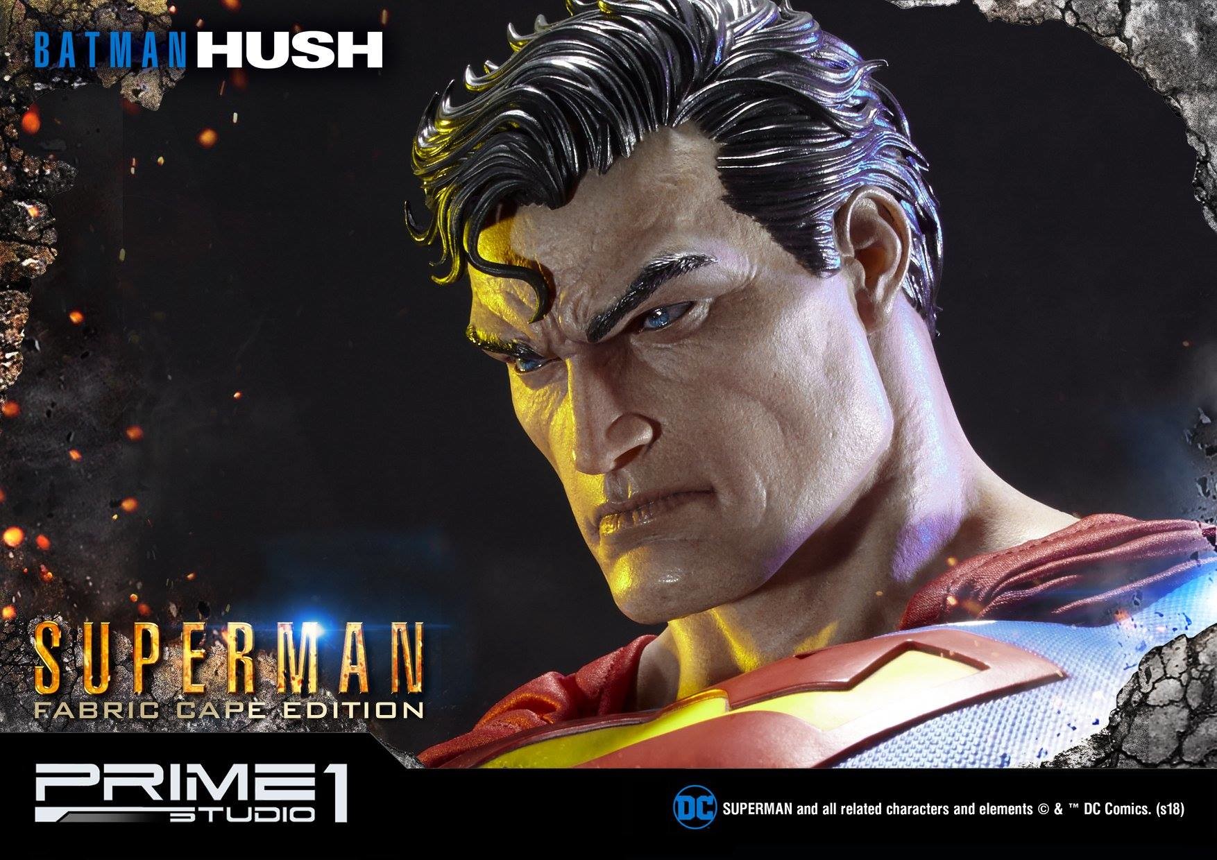 Batman: Hush - Superman - Museum Masterline Series  (MMDCBH-02F) - 1/3 - Fabric Cape Edition (Prime 1 Studio) photo 7
