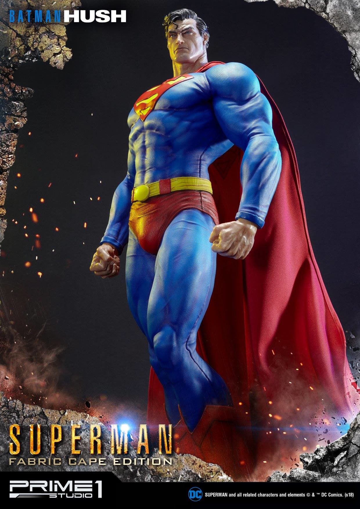 Batman: Hush - Superman - Museum Masterline Series  (MMDCBH-02F) - 1/3 - Fabric Cape Edition (Prime 1 Studio) photo 8