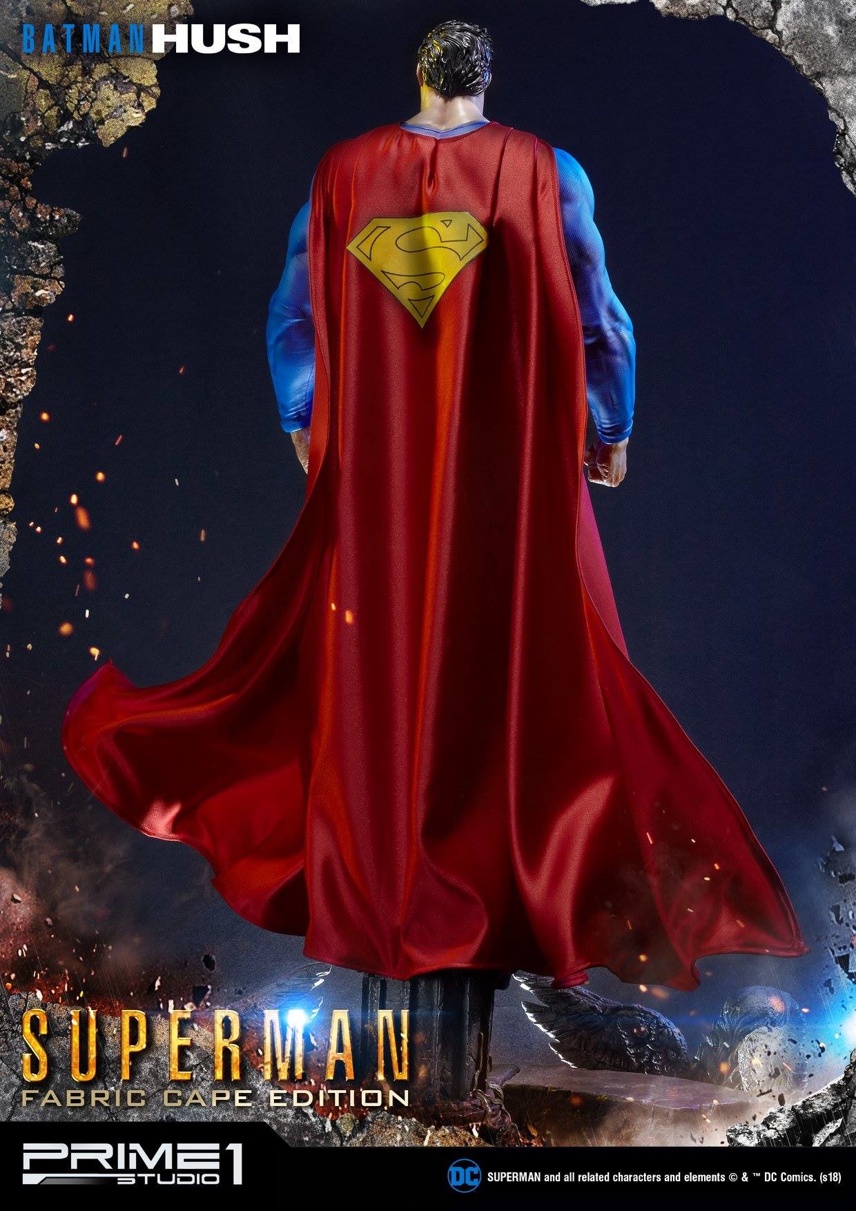 Batman: Hush - Superman - Museum Masterline Series  (MMDCBH-02F) - 1/3 - Fabric Cape Edition (Prime 1 Studio) photo 9