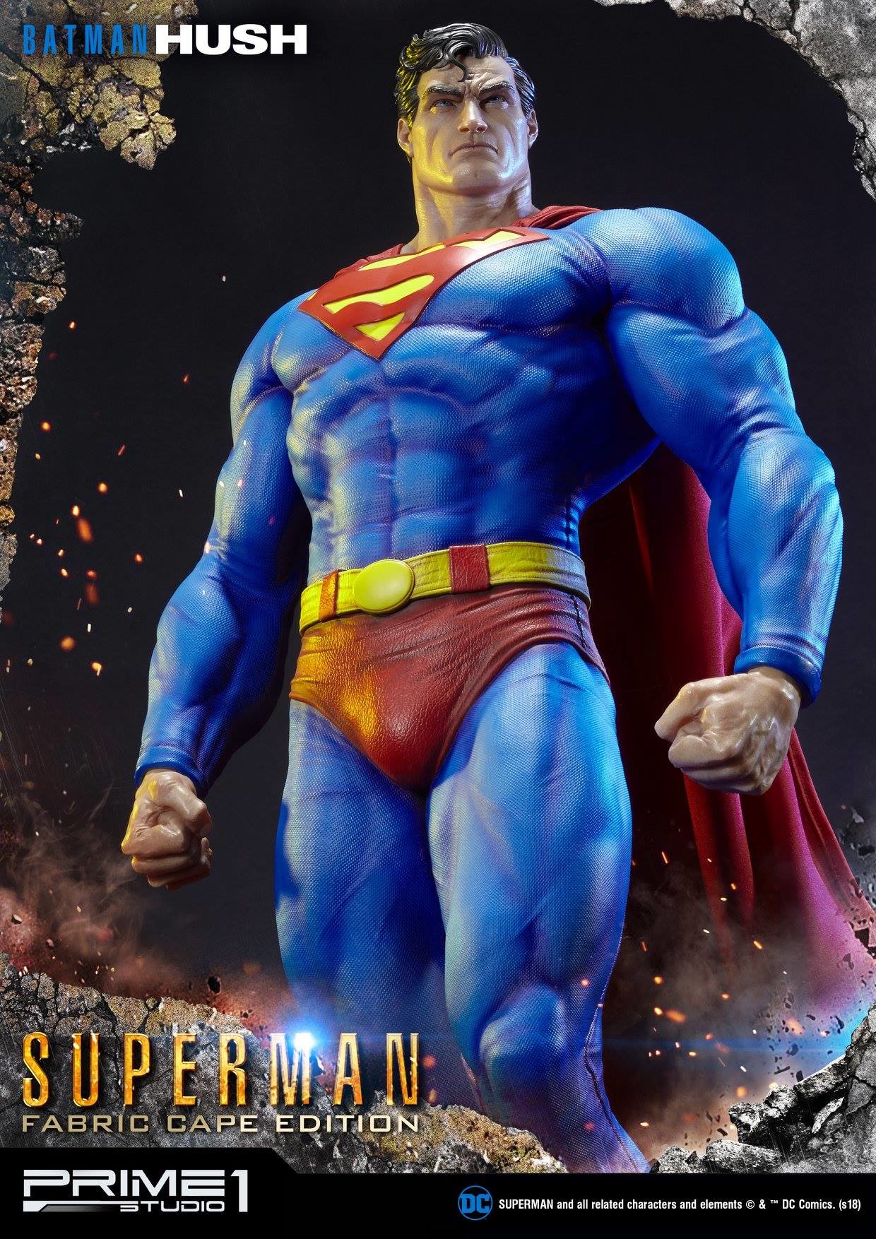 Batman: Hush - Superman - Museum Masterline Series  (MMDCBH-02F) - 1/3 - Fabric Cape Edition (Prime 1 Studio) photo 10