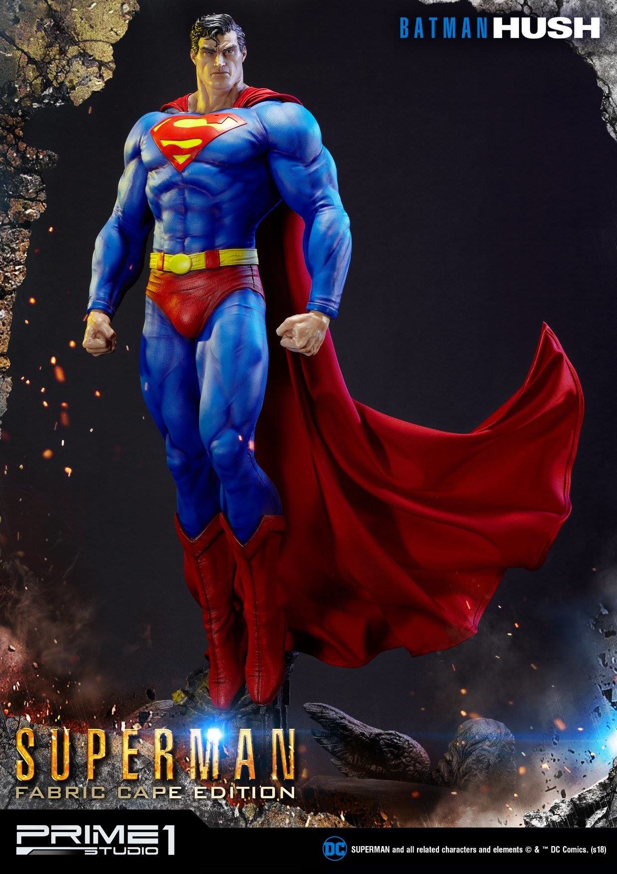 Batman: Hush - Superman - Museum Masterline Series  (MMDCBH-02F) - 1/3 - Fabric Cape Edition (Prime 1 Studio) photo 11
