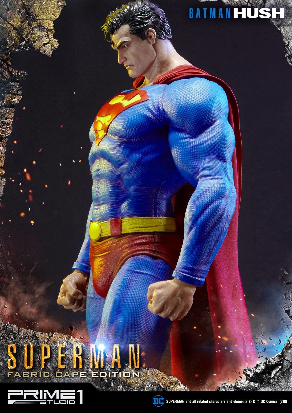 Batman: Hush - Superman - Museum Masterline Series  (MMDCBH-02F) - 1/3 - Fabric Cape Edition (Prime 1 Studio) photo 12