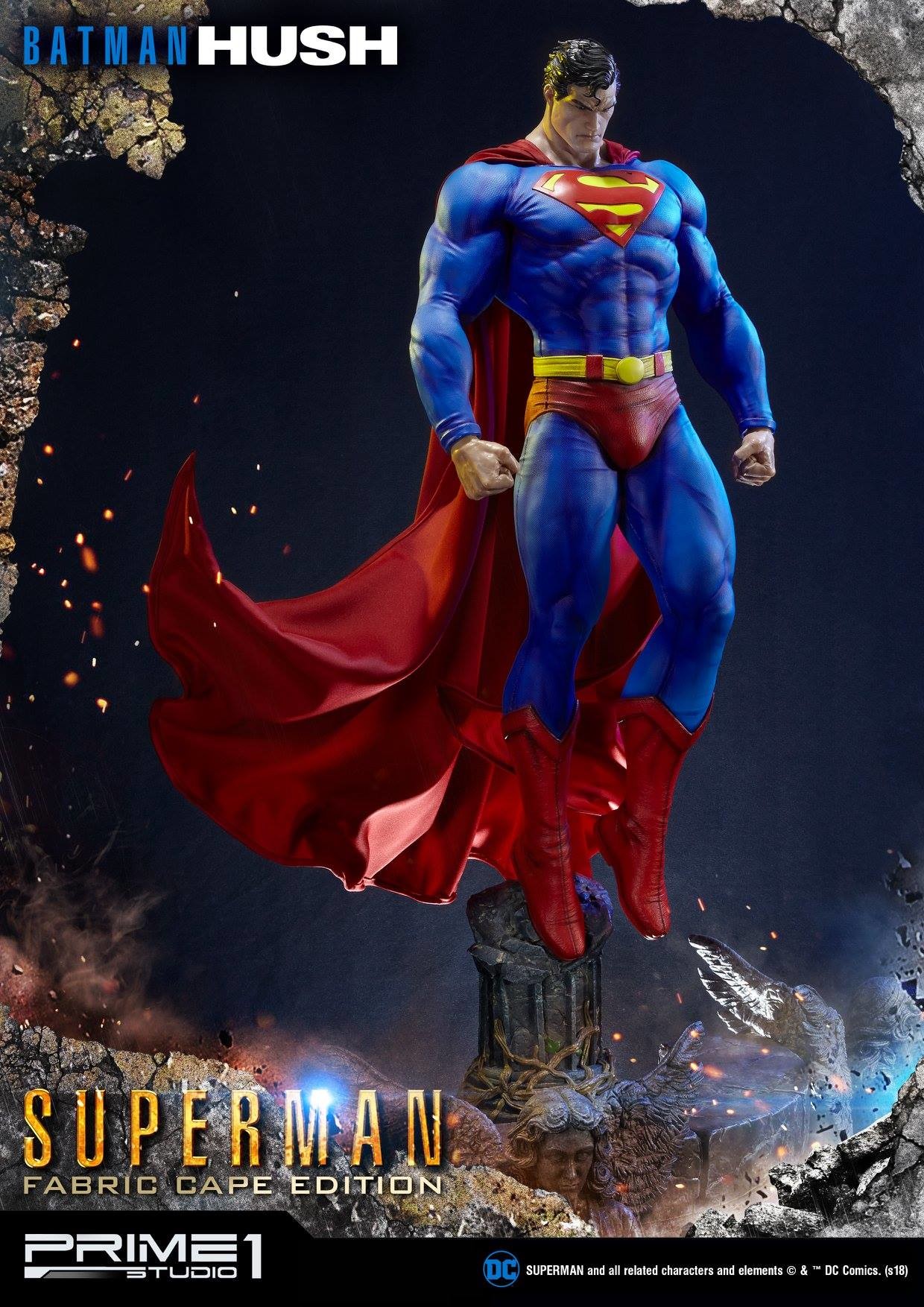 Batman: Hush - Superman - Museum Masterline Series  (MMDCBH-02F) - 1/3 - Fabric Cape Edition (Prime 1 Studio) photo 13