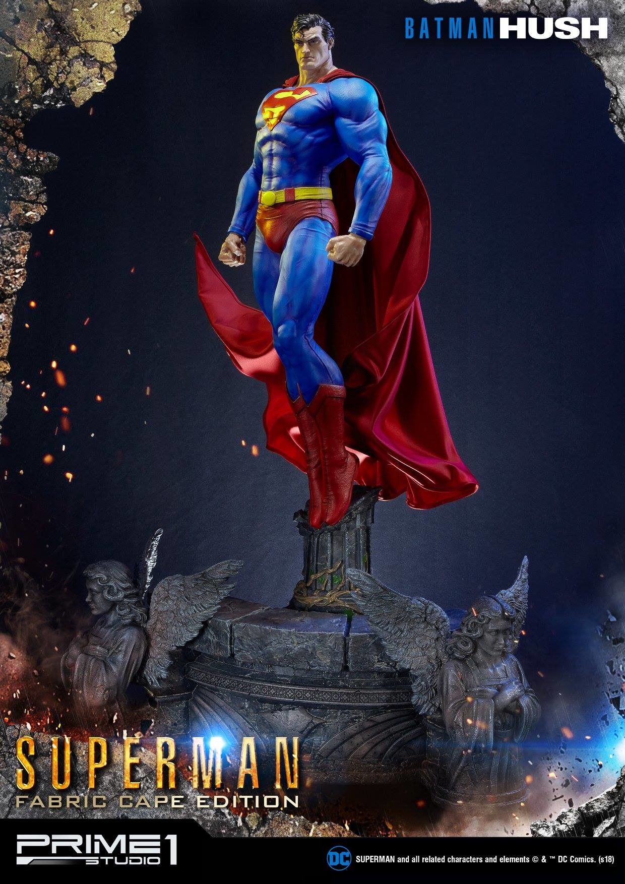 Batman: Hush - Superman - Museum Masterline Series  (MMDCBH-02F) - 1/3 - Fabric Cape Edition (Prime 1 Studio) photo 14