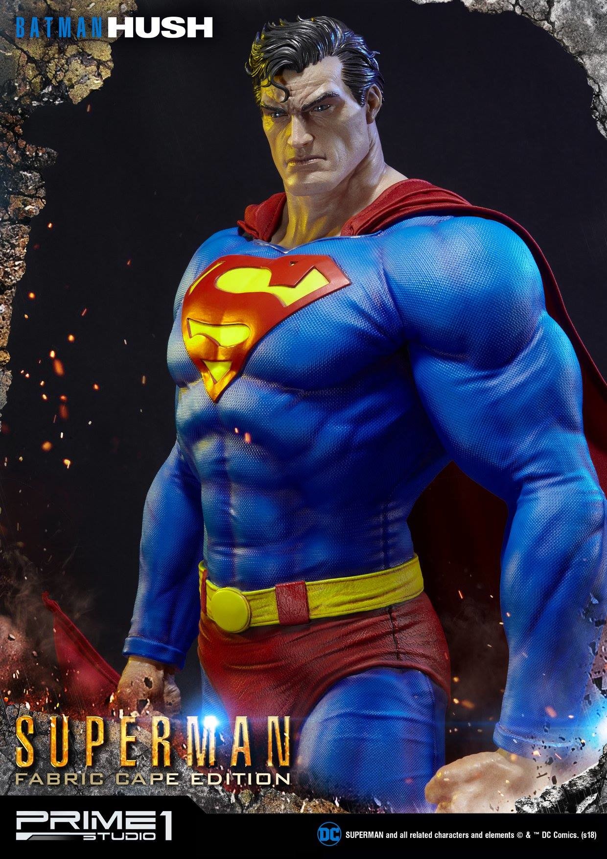 Batman: Hush - Superman - Museum Masterline Series  (MMDCBH-02F) - 1/3 - Fabric Cape Edition (Prime 1 Studio) photo 15