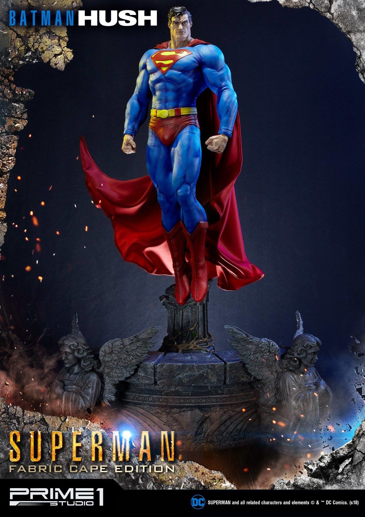 Batman: Hush - Superman - Museum Masterline Series  (MMDCBH-02F) - 1/3 - Fabric Cape Edition (Prime 1 Studio) photo 16