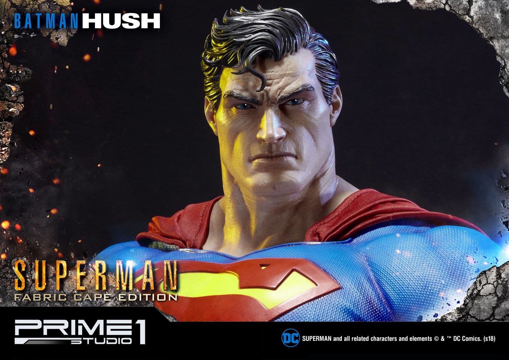 Batman: Hush - Superman - Museum Masterline Series  (MMDCBH-02F) - 1/3 - Fabric Cape Edition (Prime 1 Studio) photo 17