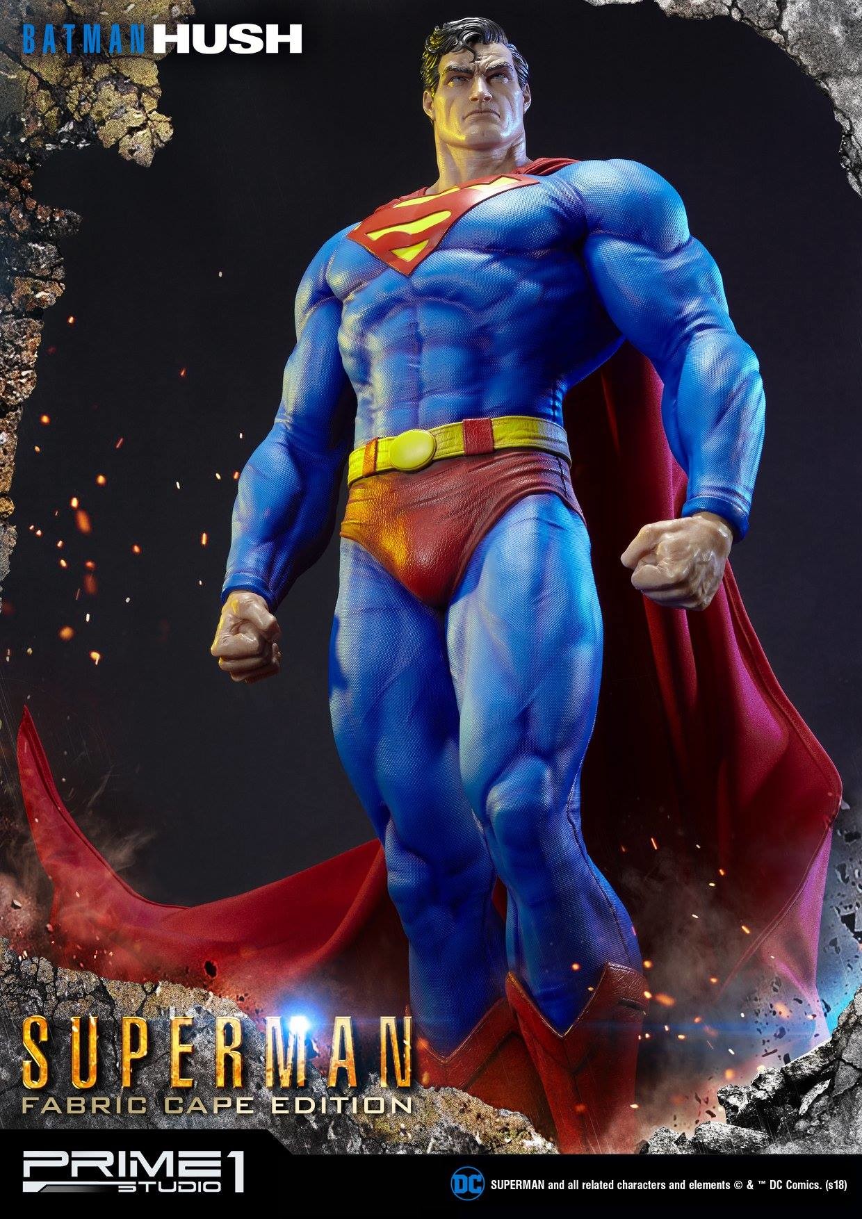 Batman: Hush - Superman - Museum Masterline Series  (MMDCBH-02F) - 1/3 - Fabric Cape Edition (Prime 1 Studio) photo 19