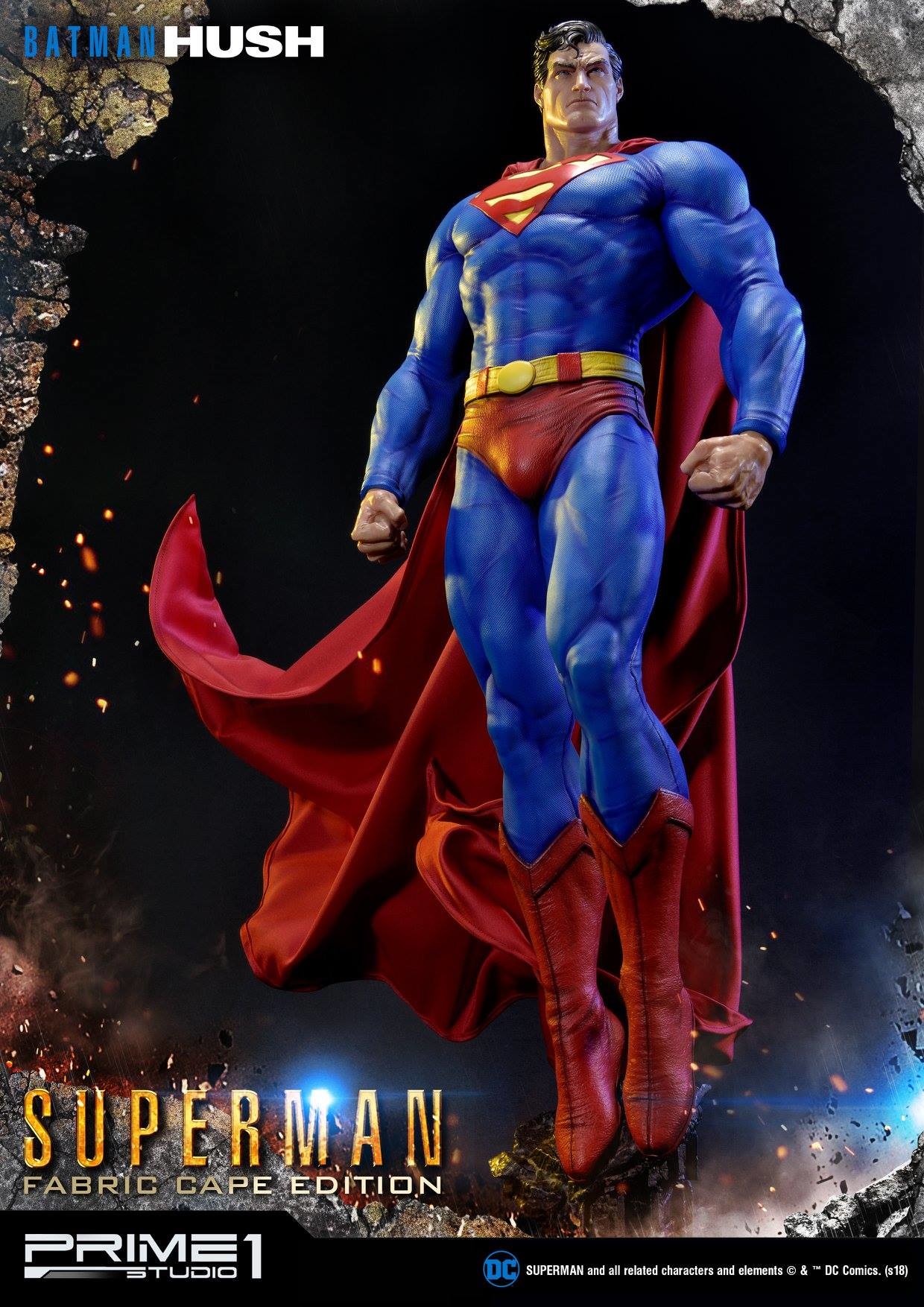 Batman: Hush - Superman - Museum Masterline Series  (MMDCBH-02F) - 1/3 - Fabric Cape Edition (Prime 1 Studio) photo 20