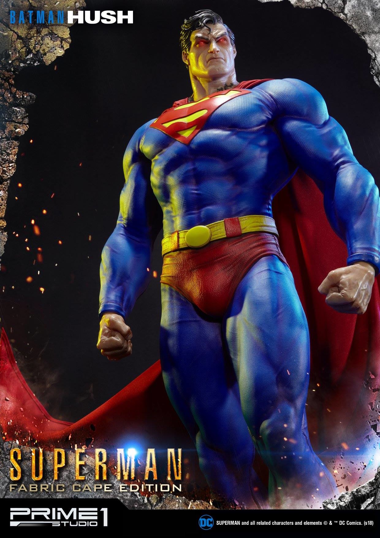 Batman: Hush - Superman - Museum Masterline Series  (MMDCBH-02F) - 1/3 - Fabric Cape Edition (Prime 1 Studio) photo 26