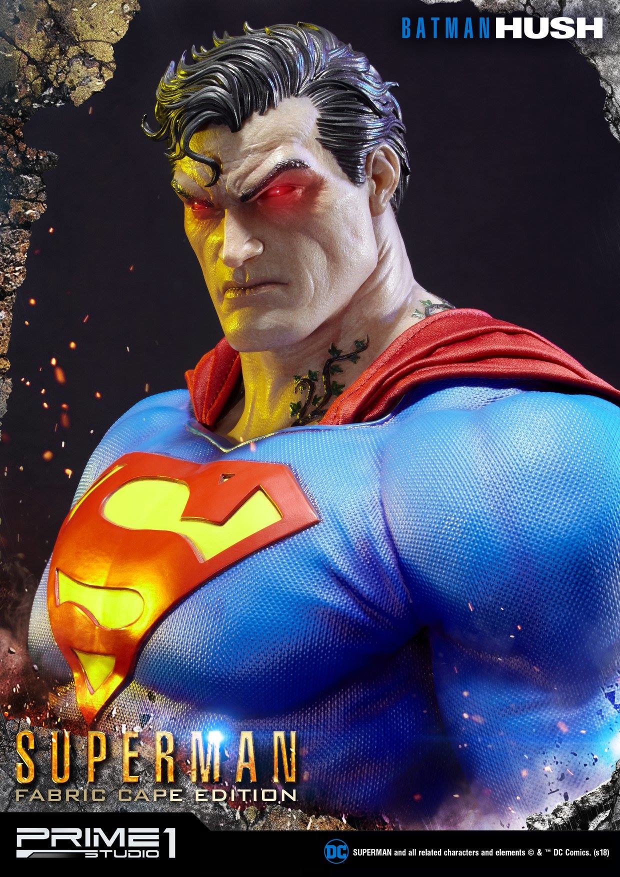 Batman: Hush - Superman - Museum Masterline Series  (MMDCBH-02F) - 1/3 - Fabric Cape Edition (Prime 1 Studio) photo 29