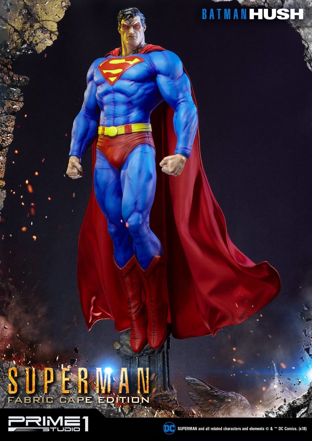 Batman: Hush - Superman - Museum Masterline Series  (MMDCBH-02F) - 1/3 - Fabric Cape Edition (Prime 1 Studio) photo 30