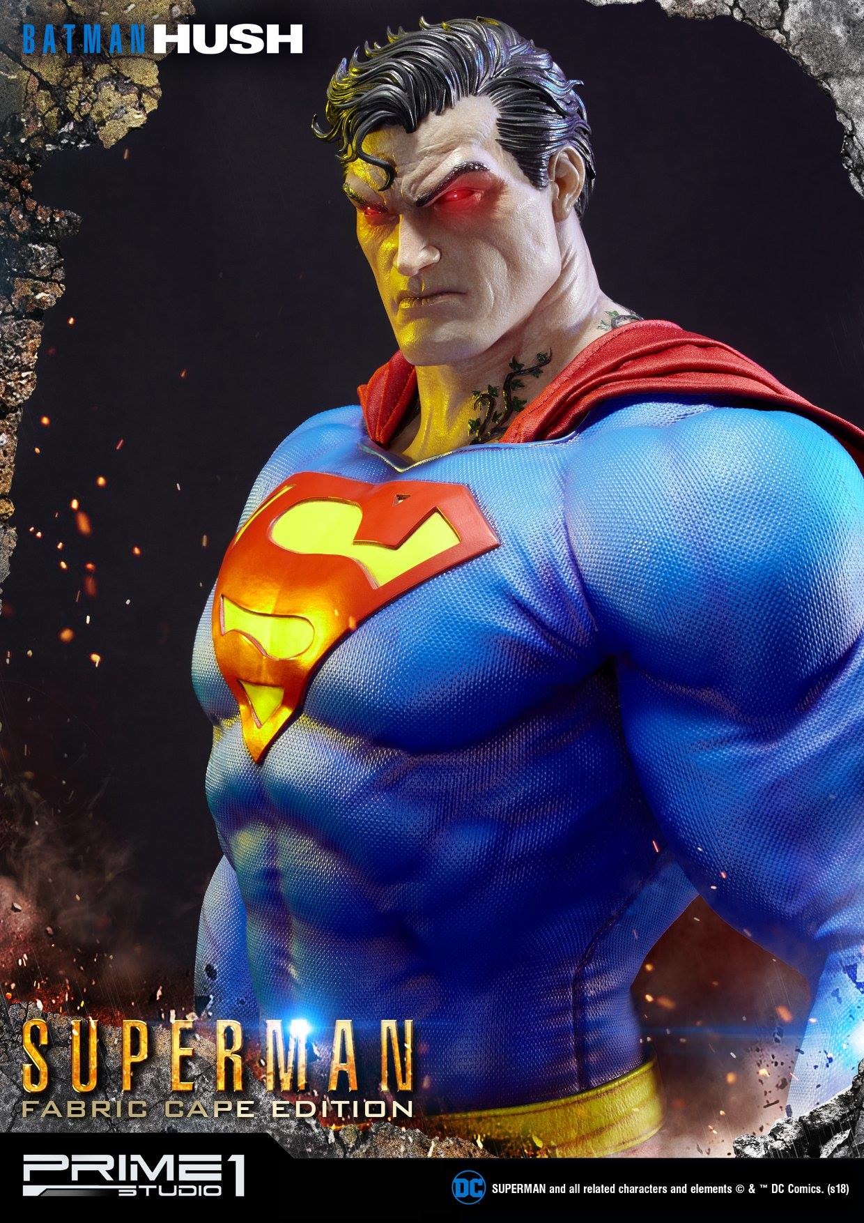Batman: Hush - Superman - Museum Masterline Series  (MMDCBH-02F) - 1/3 - Fabric Cape Edition (Prime 1 Studio) photo 32