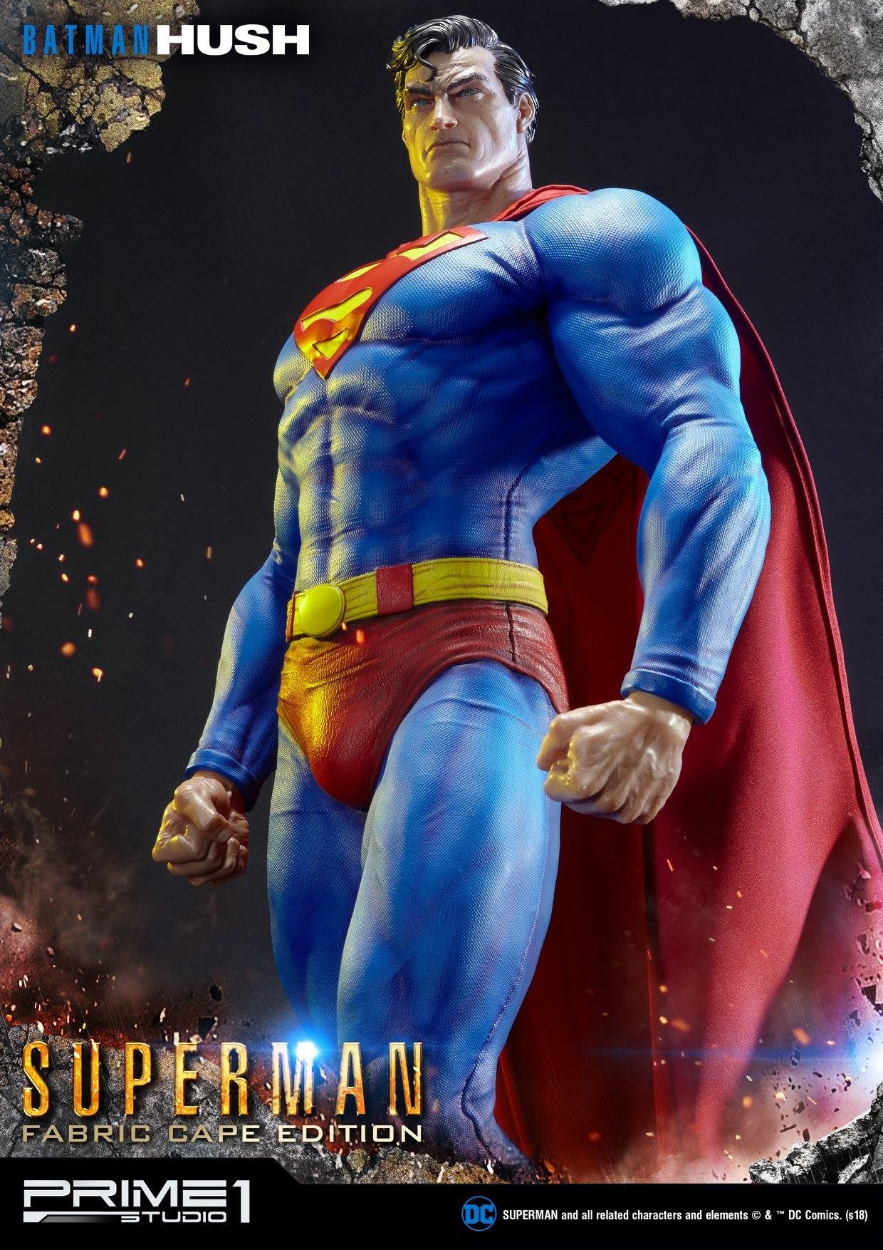 Batman: Hush - Superman - Museum Masterline Series  (MMDCBH-02F) - 1/3 - Fabric Cape Edition (Prime 1 Studio) photo 33