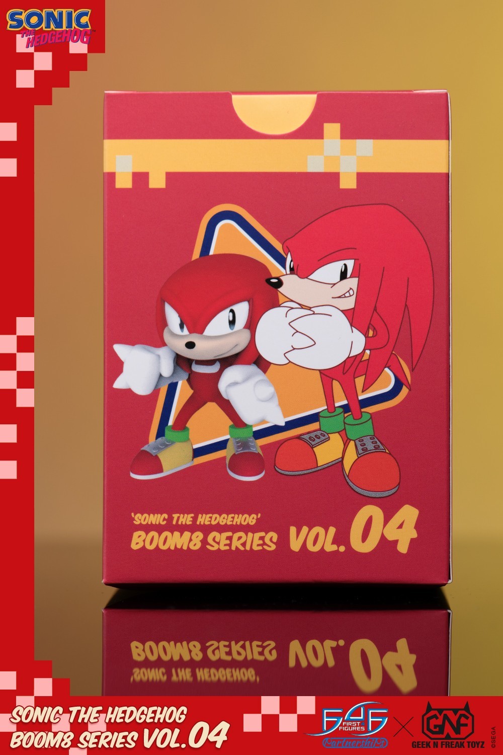 Sonic the Hedgehog - Knuckles the Echidna - Boom8  (Vol.04) - Classic Knuckles (First 4 Figures, GNF Toyz) photo 8