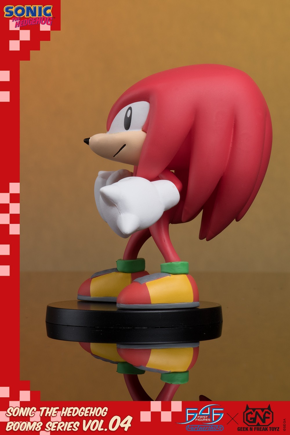 Sonic the Hedgehog - Knuckles the Echidna - Boom8  (Vol.04) - Classic Knuckles (First 4 Figures, GNF Toyz) photo 11