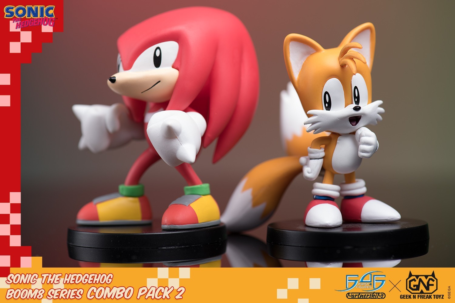 Sonic the Hedgehog - Knuckles the Echidna - Boom8  (Vol.04) - Classic Knuckles (First 4 Figures, GNF Toyz) photo 19