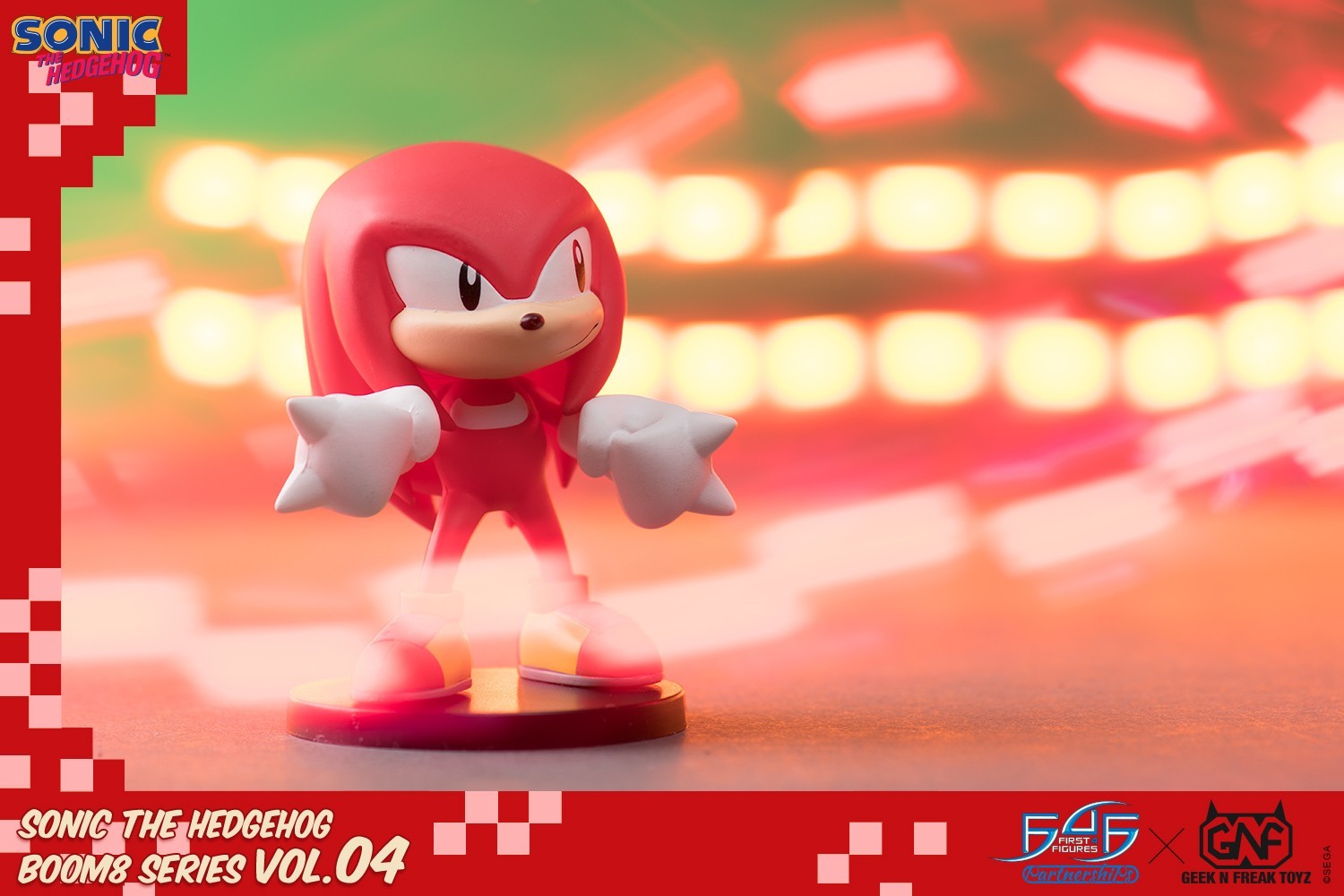 Sonic the Hedgehog - Knuckles the Echidna - Boom8  (Vol.04) - Classic Knuckles (First 4 Figures, GNF Toyz) photo 21