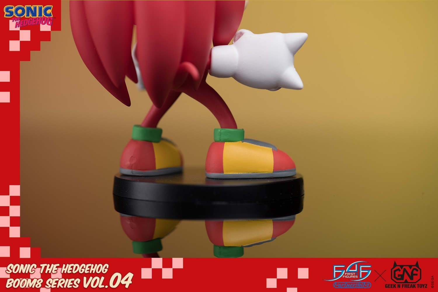 Sonic the Hedgehog - Knuckles the Echidna - Boom8  (Vol.04) - Classic Knuckles (First 4 Figures, GNF Toyz) photo 22