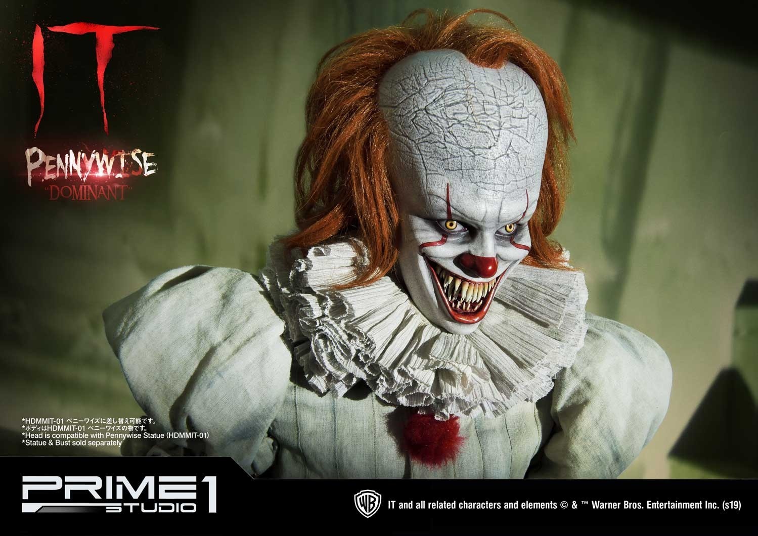 It (2017) - Pennywise - High Definition Museum Masterline Series (HDMMIT-01) - 1/2 (Prime 1 Studio) photo 18