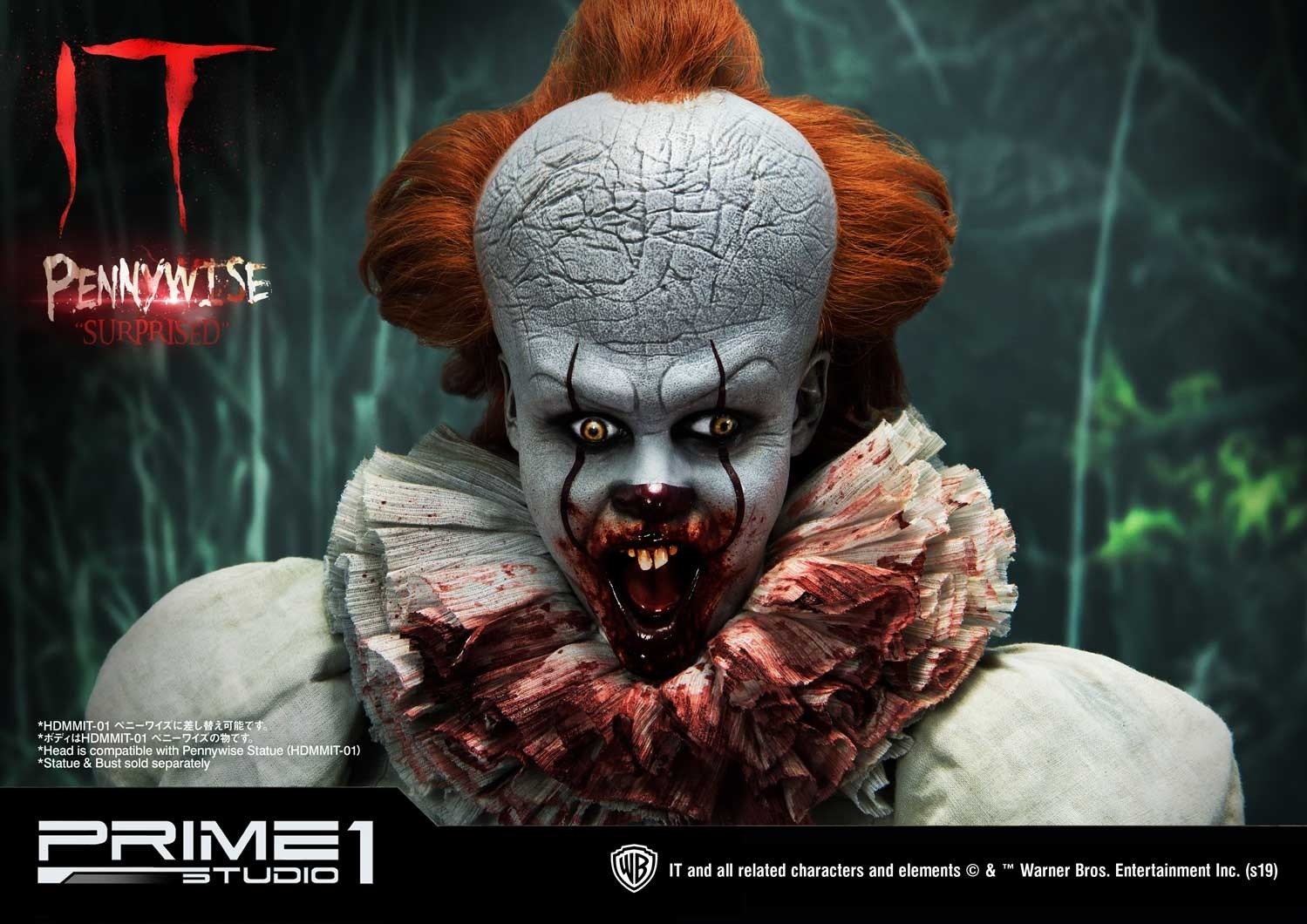 It (2017) - Pennywise - High Definition Museum Masterline Series (HDMMIT-01) - 1/2 (Prime 1 Studio) photo 26