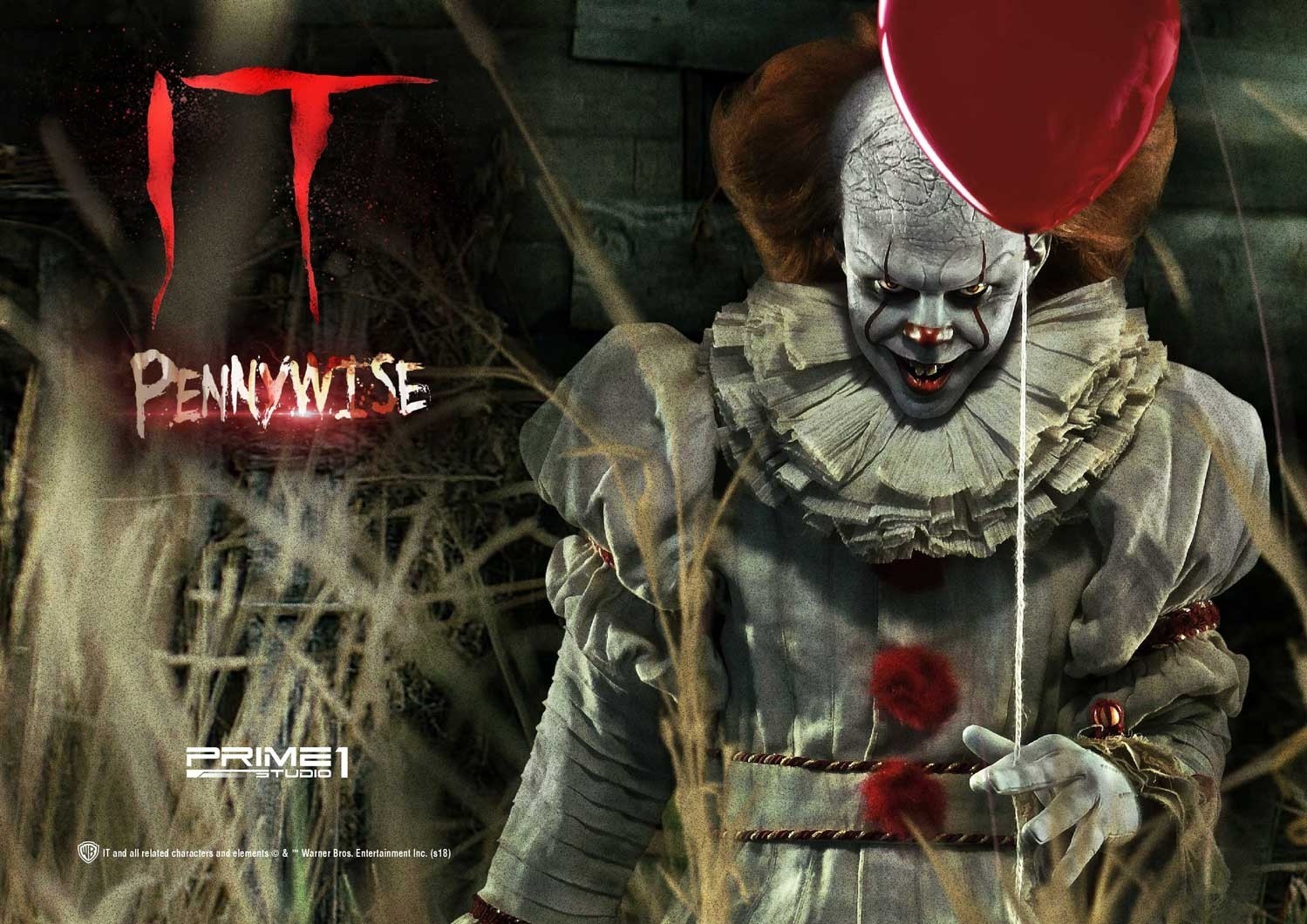 It (2017) - Pennywise - High Definition Museum Masterline Series (HDMMIT-01) - 1/2 (Prime 1 Studio) photo 40