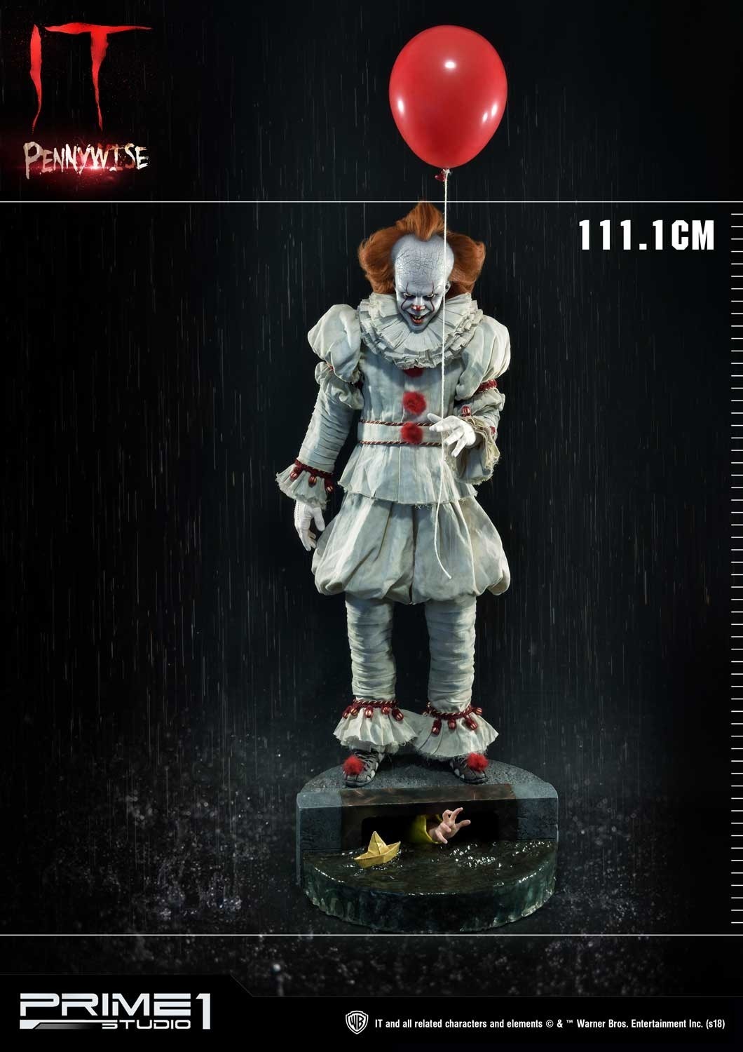 It (2017) - Pennywise - High Definition Museum Masterline Series (HDMMIT-01) - 1/2 (Prime 1 Studio) photo 46