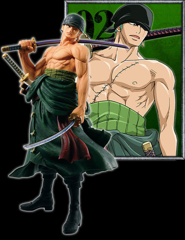 One Piece - Roronoa Zoro - Ichiban Kuji - Ichiban Kuji One Piece the Best Edition - Masterlise  (No.02) (Banpresto) photo 5