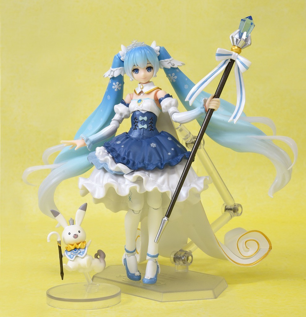 Vocaloid - Hatsune Miku - Rabbit Yukine - Figma  (#EX-054) - Snow Princess ver. (Max Factory) photo 9
