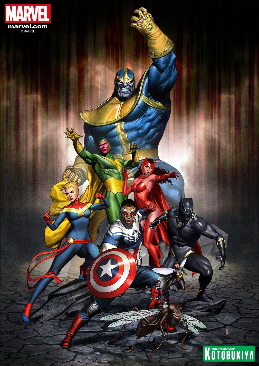 Avengers - Vision - ARTFX+ - 1/10 (Kotobukiya)