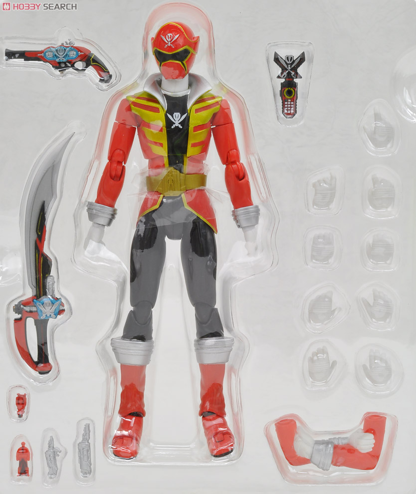 Kaizoku Sentai Gokaiger - Gokai Red - S.H.Figuarts - 1/12 (Bandai) photo 3