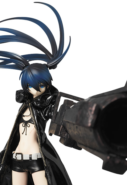 Black ★ Rock Shooter - Real Action Heroes (#550) (Good Smile Company, Medicom Toy) photo 3