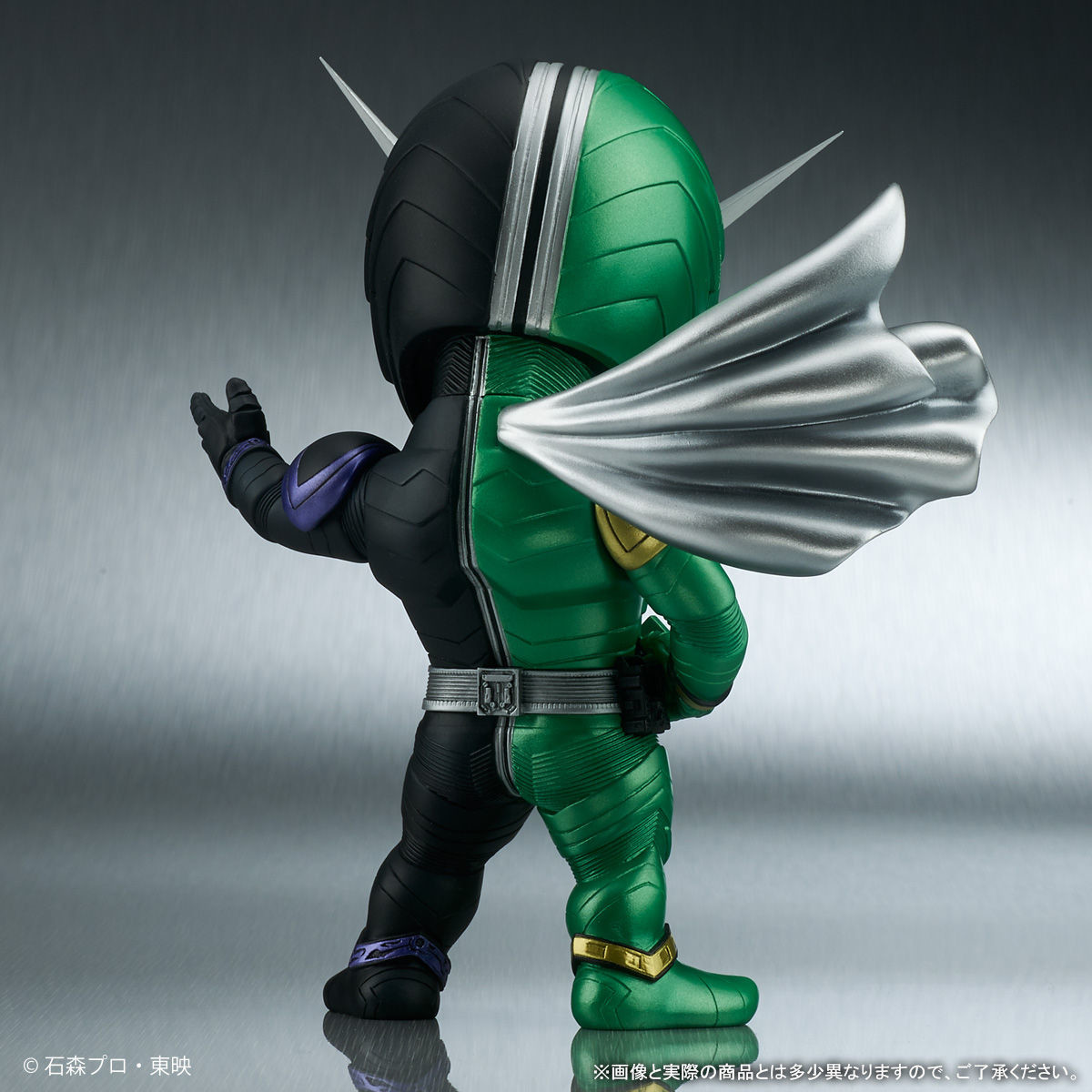 Kamen Rider W - Kamen Rider Double Cyclone Joker - DefoReal Series (Plex, X-Plus) photo 2