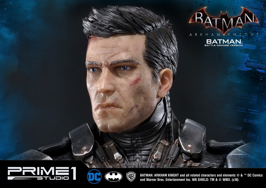 Batman: Arkham Knight - Batman - Bruce Wayne - Museum Masterline Series  (MMDC-01BD) - 1/3 - Battle Damage Version (Prime 1 Studio) photo 2