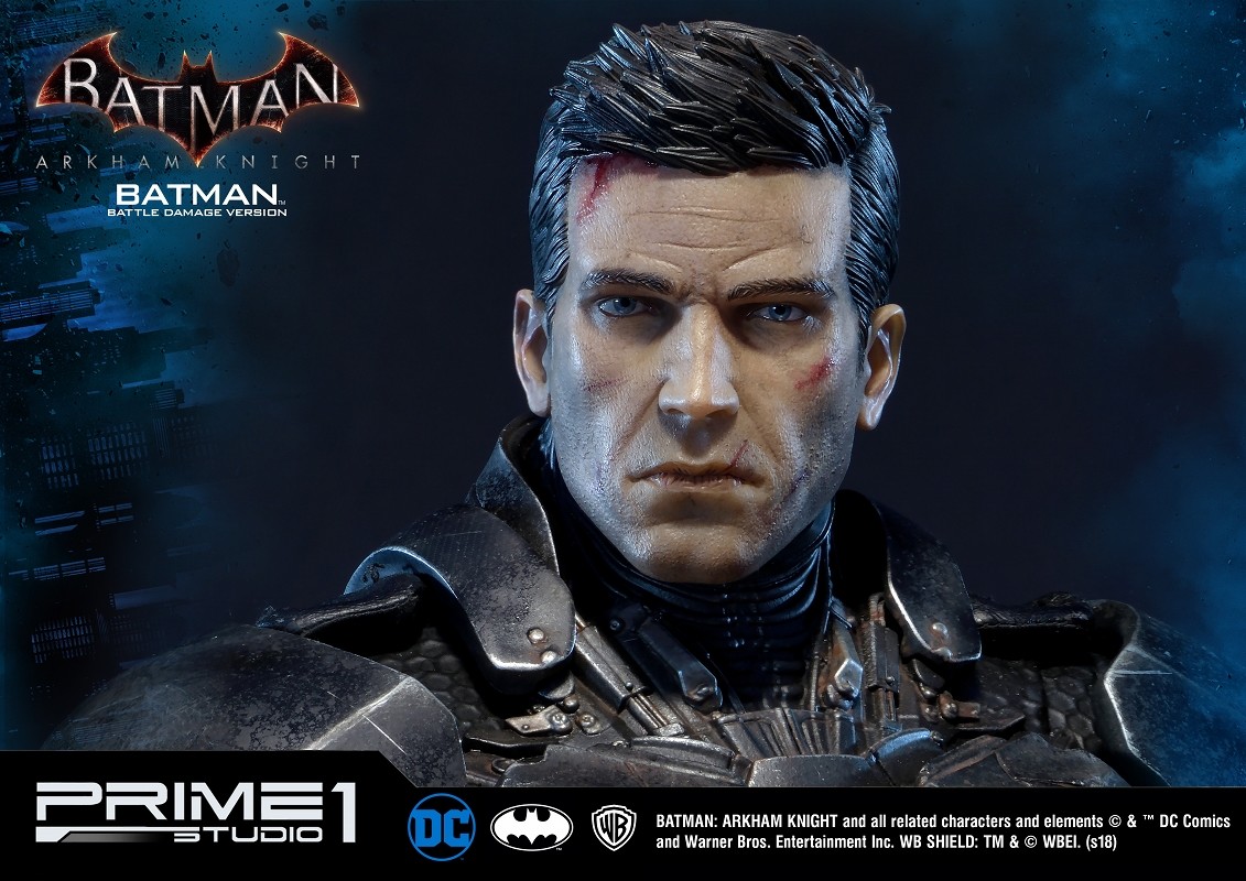 Batman: Arkham Knight - Batman - Bruce Wayne - Museum Masterline Series  (MMDC-01BD) - 1/3 - Battle Damage Version (Prime 1 Studio) photo 3