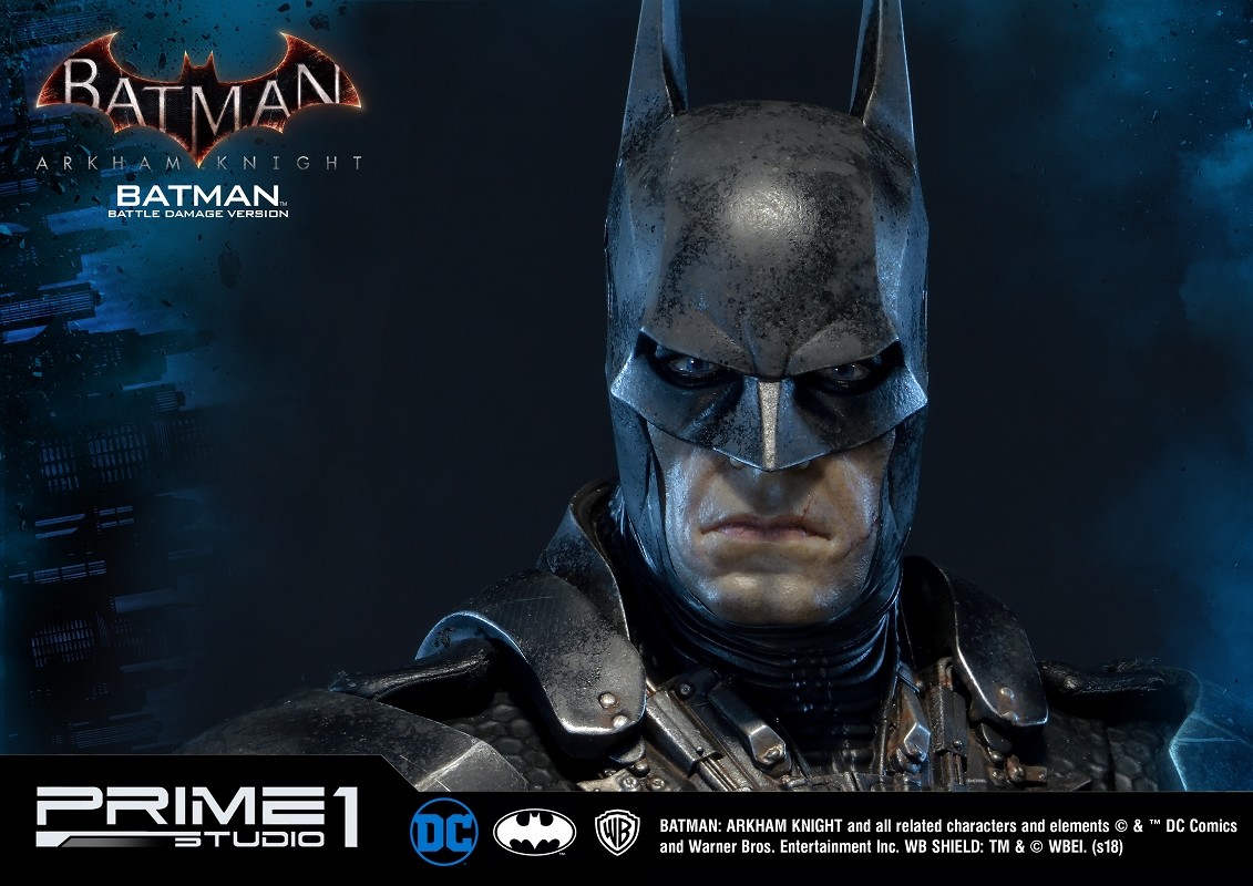 Batman: Arkham Knight - Batman - Bruce Wayne - Museum Masterline Series  (MMDC-01BD) - 1/3 - Battle Damage Version (Prime 1 Studio) photo 4