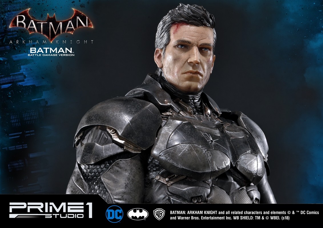 Batman: Arkham Knight - Batman - Bruce Wayne - Museum Masterline Series  (MMDC-01BD) - 1/3 - Battle Damage Version (Prime 1 Studio) photo 8