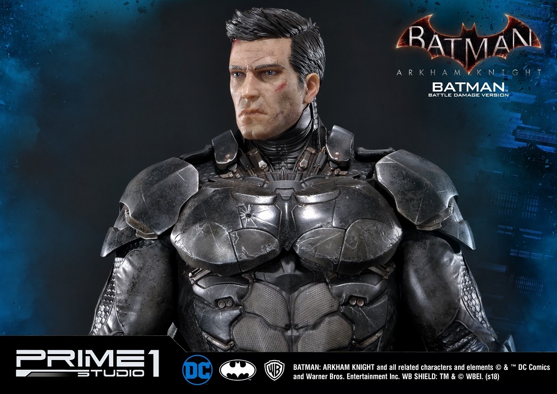 Batman: Arkham Knight - Batman - Bruce Wayne - Museum Masterline Series  (MMDC-01BD) - 1/3 - Battle Damage Version (Prime 1 Studio) photo 10